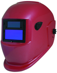 #41260 - Solar Powered Welding Helmet - Red - Replacement Lens: 3.85" x 1.70" Part # 41261 - Sun Tool & Supply