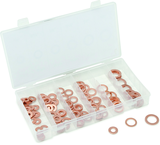 110 Pc. Copper Washer Assortment - 1/4" - 5/8" - Sun Tool & Supply