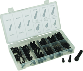 106 Pc. Metric Socket Head Screw Asst. - M4 x 12 - M10 x 40 - Sun Tool & Supply