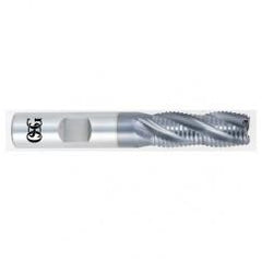 3/4 x 3/4 x 3/4 x 2-7/8 3 Fl HSS-CO Roughing Non-Center Cutting End Mill -  TiCN - Sun Tool & Supply