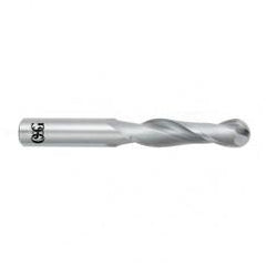 3/4" Dia. - 5" OAL - Bright CBD - Ball End SE EM - 2 FL - Sun Tool & Supply