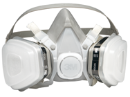 Half Facepiece Disposable Respirator Assembly; Medium 12/cs - Sun Tool & Supply