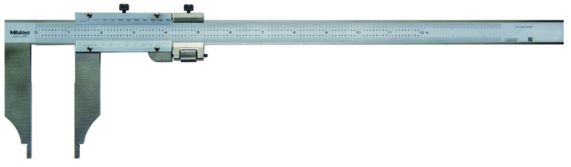 12" LONG JAW VERNIER CALIPER W/FINE - Sun Tool & Supply