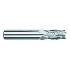 1/2 Dia. x 4 Overall Length 4-Flute Square End Solid Carbide SE End Mill-Round Shank-Center Cut-Uncoated - Sun Tool & Supply