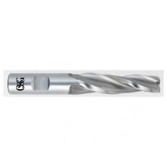 1/2 x 1/2 x 1-1/4 x 3-1/4 3 Fl HSS-CO Tapered Center Cutting End Mill -  Bright - Sun Tool & Supply