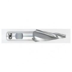 3/32 x 1/2 x 1-1/2 x 3-1/2 3 Fl HSS-CO Tapered Center Cutting End Mill -  Bright - Sun Tool & Supply