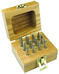 C-725 8Pc Set; 1/4" SH Dbl Cut - CBD - Burr - Sun Tool & Supply