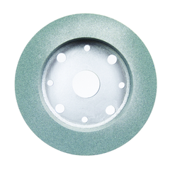 6 x 1 x 4" - Silicon Carbide (39C) / 60I Type 2 - Tool & Cutter Grinding Wheel - Sun Tool & Supply