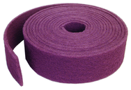 4'' x 30 ft. - Maroon - Aluminum Oxide Very Fine Grit - Bear-Tex Clean & Blend Roll - Sun Tool & Supply