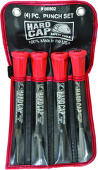 4 Piece Hardcap Punch Set - Sun Tool & Supply