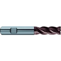 5/16x5/16x3/4x2-1/2 4Fl Carbide RF100 Diver End Mill-.0098 Chamfer-Cylindrical Shank-nano-Si - Sun Tool & Supply