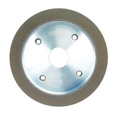 6 x 3/4 x 1-1/4" - 1/16" Abrasive Depth - 150 Grit - Type 6A2C Diamond Plain Cup Wheel - Sun Tool & Supply