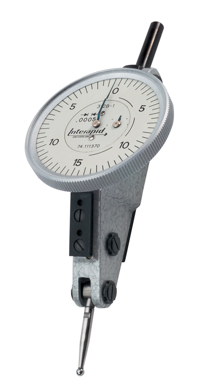 .060 Range - .0005 Graduation - Horizontal Dial Test Indicator - Sun Tool & Supply