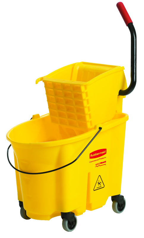 WaveBrake 35 Quart Mop Bucket and Wringer System - Sun Tool & Supply