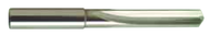 15/32 Dia. - Carbide Straight Flute 4XD Drill-120° Point-Coolant-Bright - Sun Tool & Supply