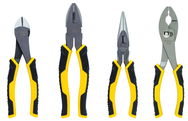 STANLEY® 4 Piece Bi-Material Plier Set - Sun Tool & Supply