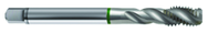 M24x3.0 6H 4-Flute Cobalt Green Ring Semi-Bottoming 40 degree Spiral Flute Tap-Bright - Sun Tool & Supply