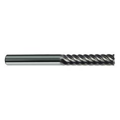 5/16" Dia. - 3" OAL - 45° Helix Bright Carbide End Mill - 6 FL - Sun Tool & Supply