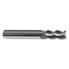 2mm Dia. - 32mm OAL - 45° Helix Bright Carbide End Mill - 3 FL - Sun Tool & Supply