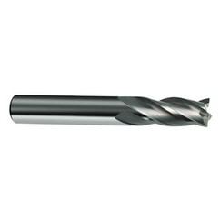 5mm Dia. x 50mm Overall Length 4-Flute Square End Solid Carbide SE End Mill-Round Shank-Center Cut-Uncoated - Sun Tool & Supply