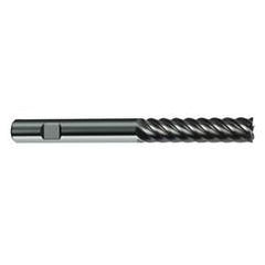 20mm Dia. - 150mm OAL - 45° Helix Bright Carbide End Mill - 8 FL - Sun Tool & Supply