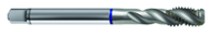 M14x2.0 6H 3-Flute PM Cobalt Blue Ring Semi-Bottoming 40 degree Spiral Flute Tap-Bright - Sun Tool & Supply