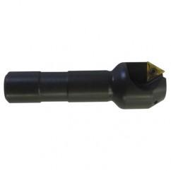 60° Point- 0.212" Min- 0.5" SH- Indexable Countersink & Chamfering Tool - Sun Tool & Supply