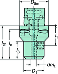 C53912000650 CAPTO ADAPTER - Sun Tool & Supply