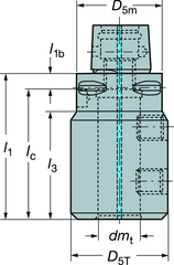 C53912732075 CAPTO ADAPTER - Sun Tool & Supply