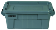 Brute 20 Gallon Tote - Lid snaps tight - Ribbed bottom - Sun Tool & Supply