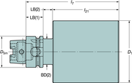 39241050100104250A HSK BLANK - Sun Tool & Supply