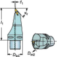 C5-SVMBL-00115-16 Capto® and SL Turning Holder - Sun Tool & Supply