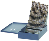 60 Pc. #1 - #60 Wire Gage HSS Bright Jobber Drill Set - Sun Tool & Supply