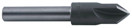 1/2 60° 4 Flute High Speed Steel Countersink-TiN - Sun Tool & Supply