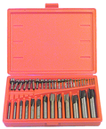 39 Pc. HSS Interchangeable Pilot Counterbore Set - Sun Tool & Supply