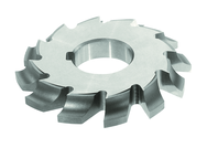 1/2 Radius - 4-1/4 x 3/4 x 1-1/4 - HSS - Left Hand Corner Rounding Milling Cutter - 10T - TiAlN Coated - Sun Tool & Supply