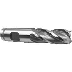 1/2" Dia. - 5" OAL - M42 - Non-Center Cut SE EM - 4 FL - Sun Tool & Supply