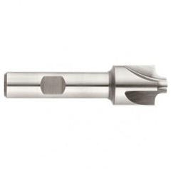 5/16" Radius - 1-1/8 x 7/8" Shank - Cobalt - Corner Rounding EM - 4 FL Uncoated - Sun Tool & Supply