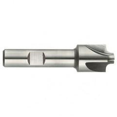 1/2" Radius - 1-1/2 x 3/4" Shank - HSS - Corner Rounding EM - 4 FL Uncoated - Sun Tool & Supply