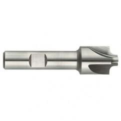 13mm Radius - 1-1/2 x 1" Shank - HSS - Corner Rounding EM - 4 FL Uncoated - Sun Tool & Supply