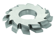 1/2 Radius - 4-1/4 x 3/4 x 1-1/4 - HSS - Right Hand Corner Rounding Milling Cutter - 10T - TiN Coated - Sun Tool & Supply