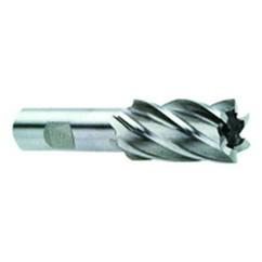 3/4 Dia. x 3-7/8 Overall Length 4-Flute Square End High Speed Steel SE End Mill-Round Shank-Center Cut-Uncoated - Sun Tool & Supply