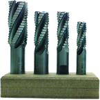 4 Pc. M42 Roughing End Mill Set - Sun Tool & Supply