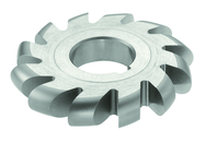 5/8 Radius - 6 x 1-1/4 x 1-1/4 - HSS - Convex Milling Cutter - Large Diameter - 14T - TiCN Coated - Sun Tool & Supply