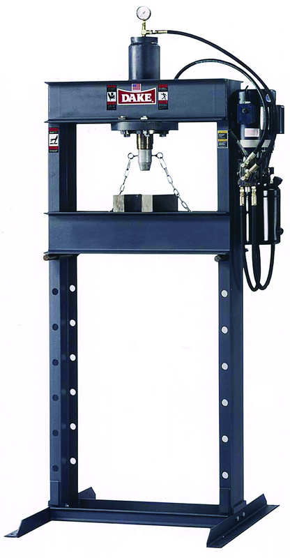 Electrically Operated H-Frame Dura Press - Force 25DA - 25 Ton Capacity - Sun Tool & Supply