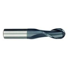 1/4" Dia. - 2" OAL - AlTiN CBD - Ball End SE EM - 2 FL - Sun Tool & Supply