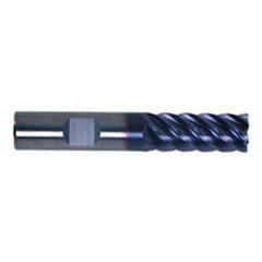 5/8" Dia. - 1-5/8" LOC - 3-1/2" OAL - 6 FL Carbide S/E HP End Mill-TiAlN-x - Sun Tool & Supply