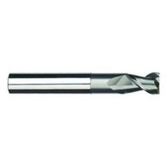 1/2" Dia. - 5/8" LOC - 5" OAL - 2 FL Carbide S/E HP End Mill-Uncoated - Sun Tool & Supply