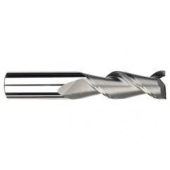 3/8" Dia. - 1" LOC - 2-1/2" OAL - 2 FL Carbide S/E HP End Mill-Uncoated - Sun Tool & Supply