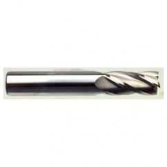 10mm Dia. x 70mm Overall Length 4-Flute Square End Solid Carbide SE End Mill-Round Shank-Center Cut-Uncoated - Sun Tool & Supply